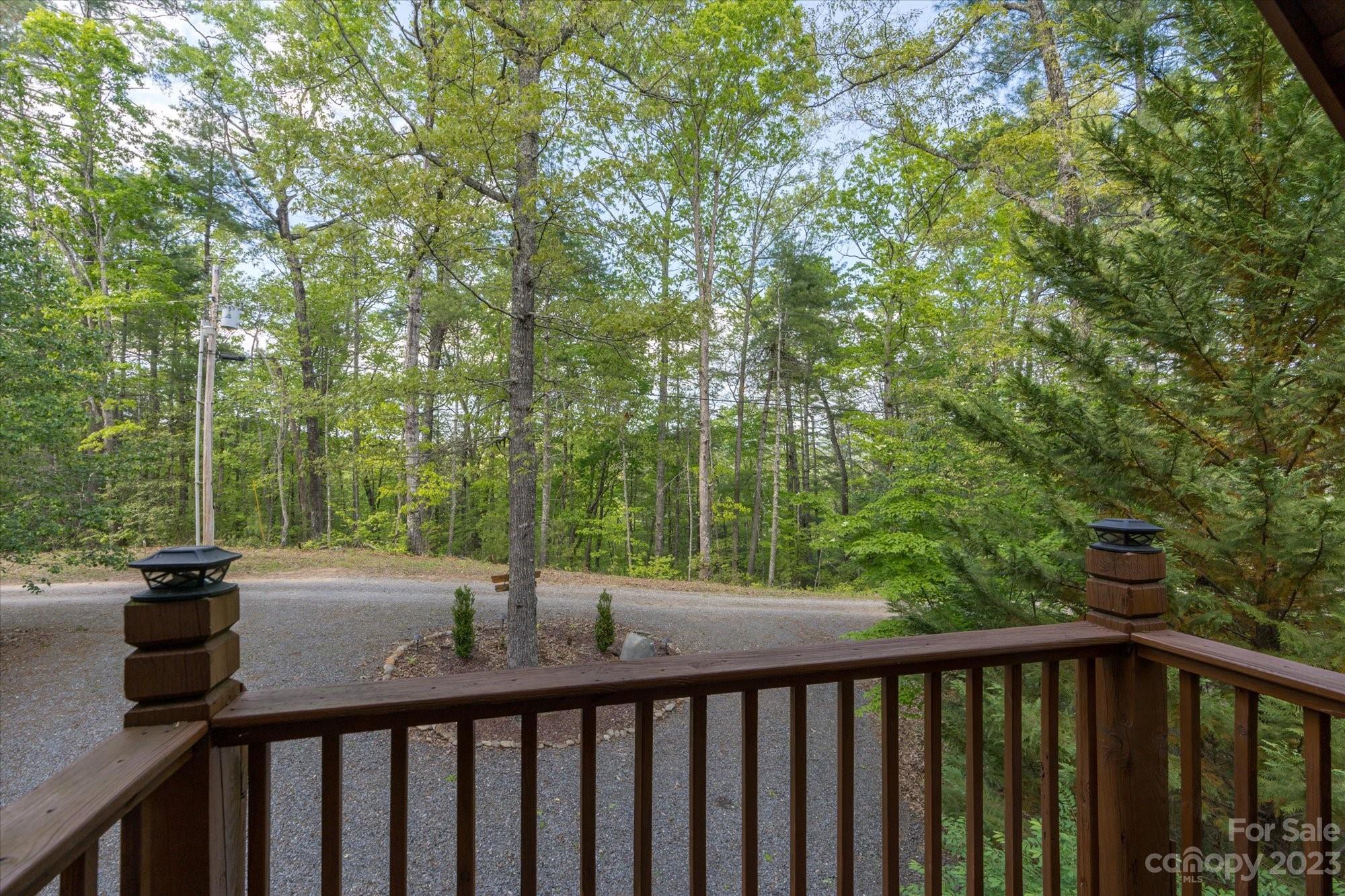 144 Camp David Road Murphy, NC 28906 - Photo 14 of 46 a view of a balcony with outdoor space