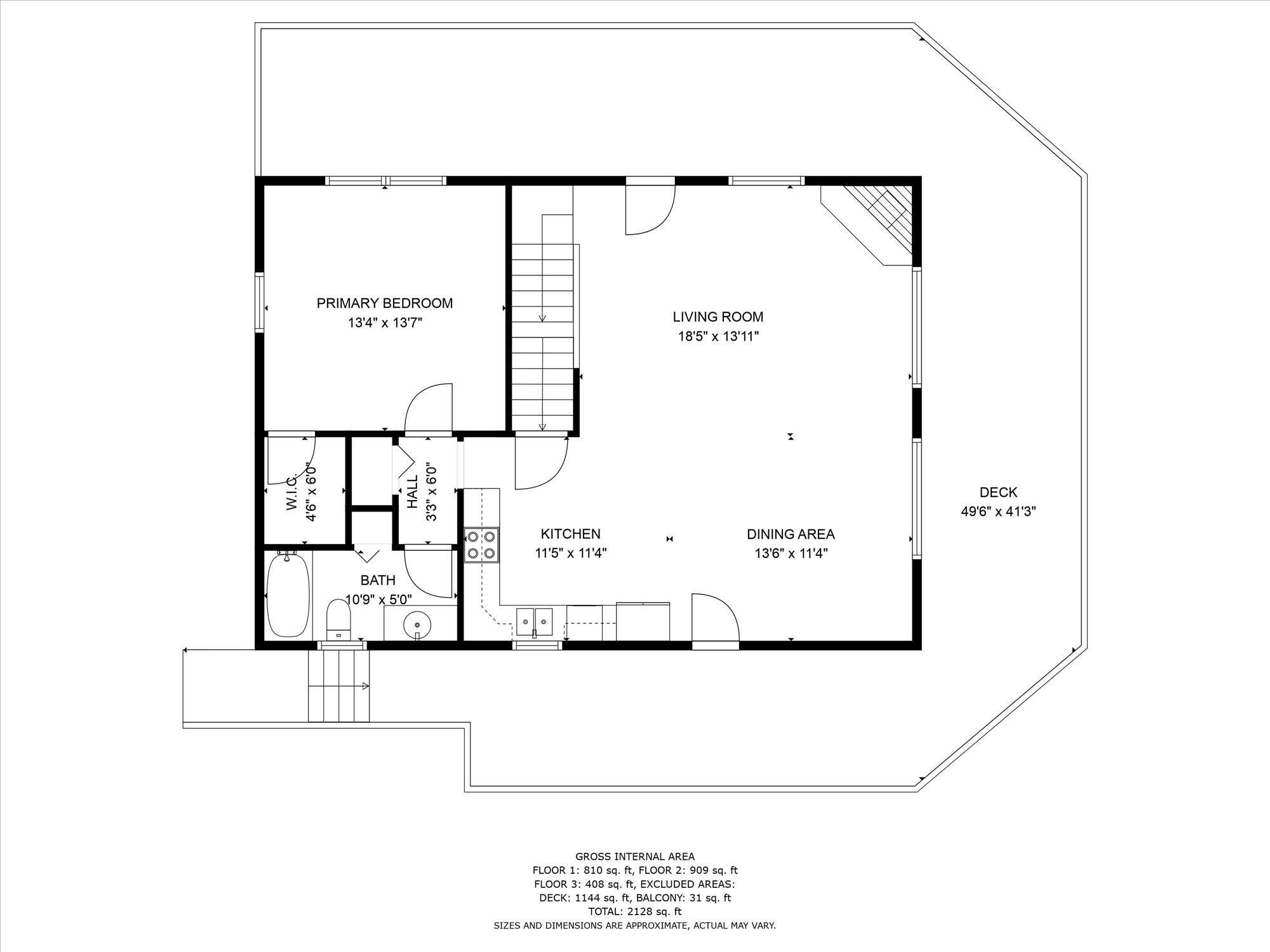 144 Camp David Road Murphy, NC 28906 - Photo 39 of 46 a picture of a floor plan