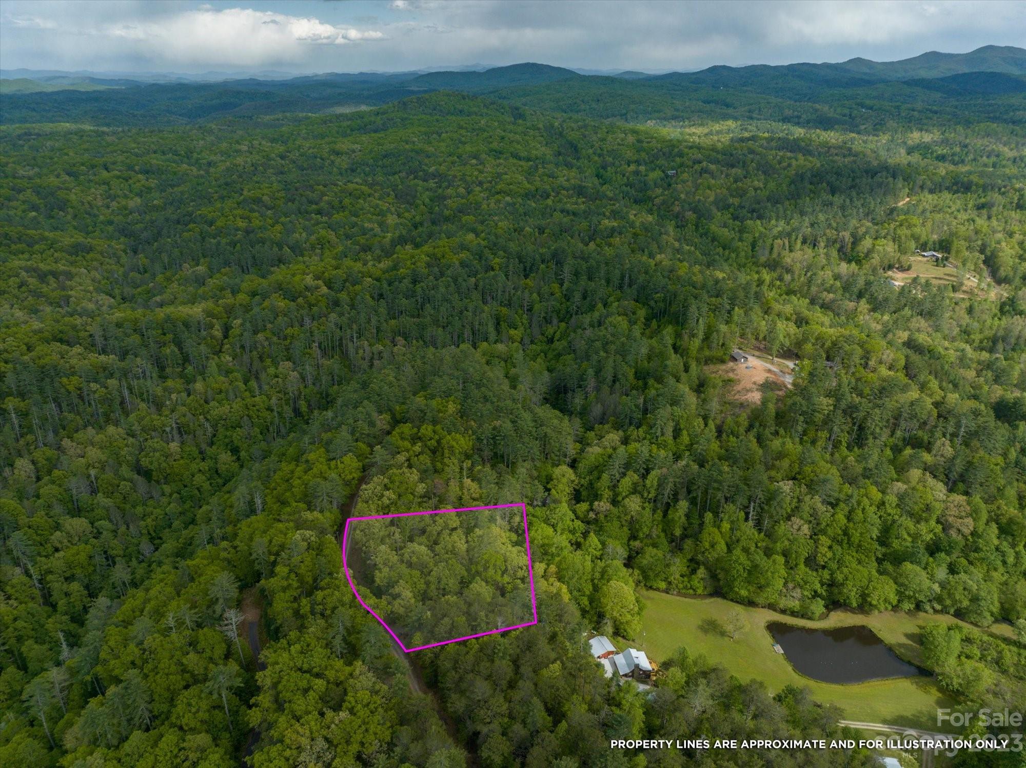 144 Camp David Road Murphy, NC 28906 - Photo 4 of 46 an aerial view of a houses with a yard