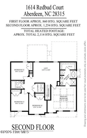 $410,000 | 1614 Redbud Court, Aberdeen, NC 28315