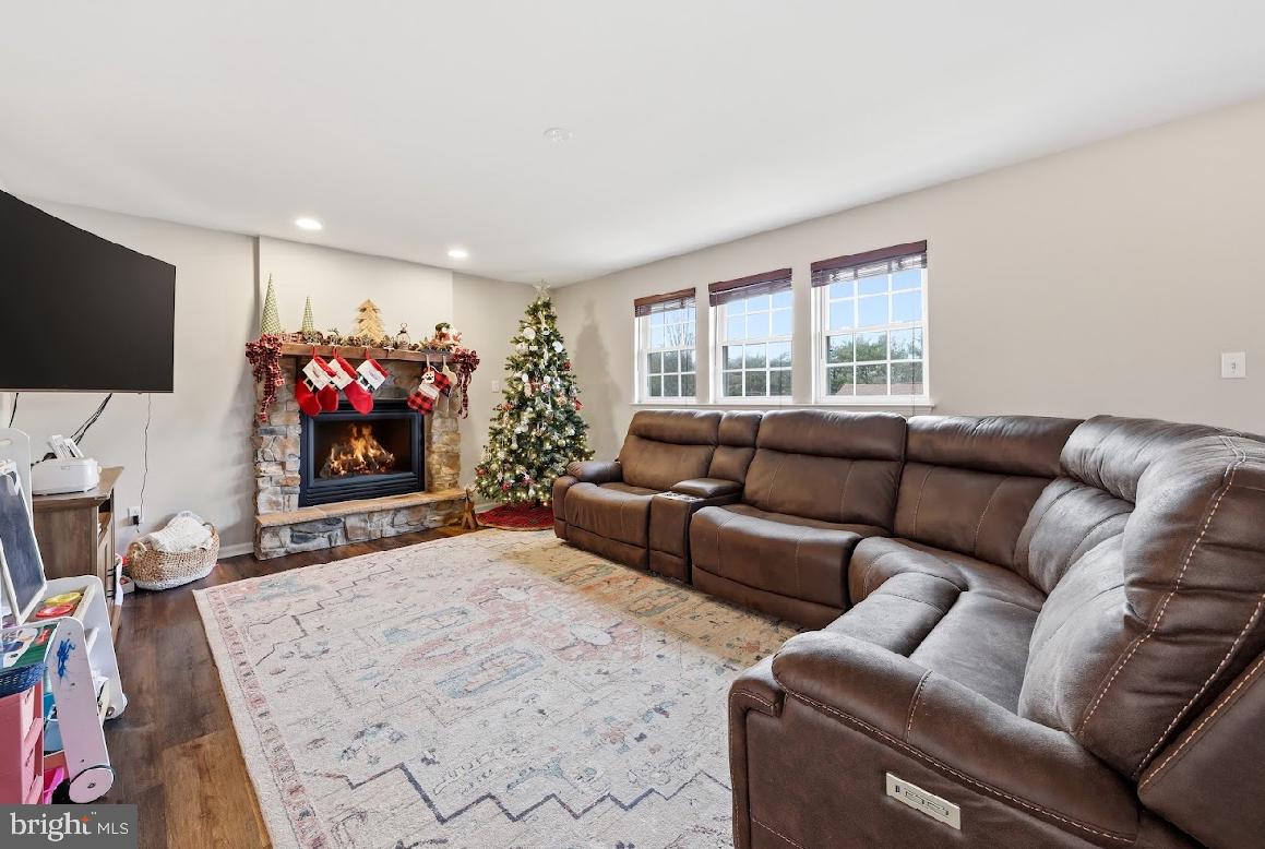 119 Basin Road Hammonton, NJ 08037 - Photo 6 of 29 a living room with furniture and a flat screen tv