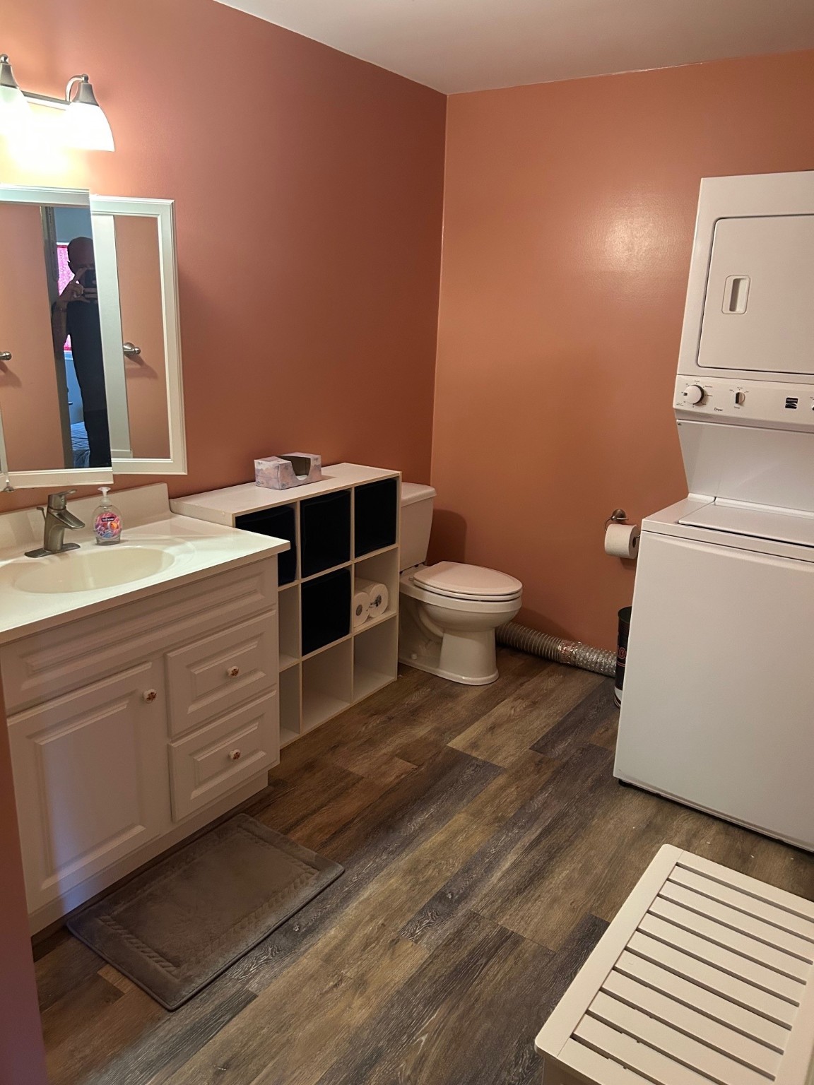 38094 Joe Loggins Road Hempstead, TX 77445 - Photo 20 of 32 a spacious bathroom with a toilet sink and mirror
