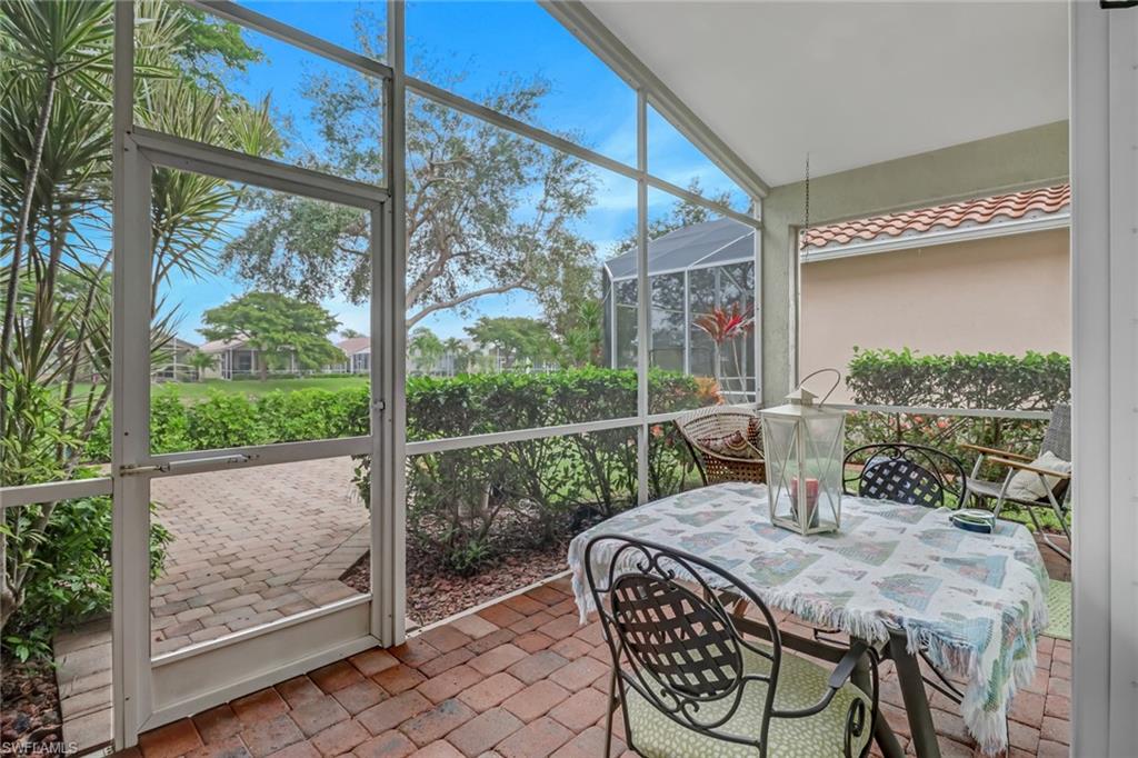9157 Springview Loop Estero, FL 33928 - Photo 21 of 47 a view of balcony with furniture