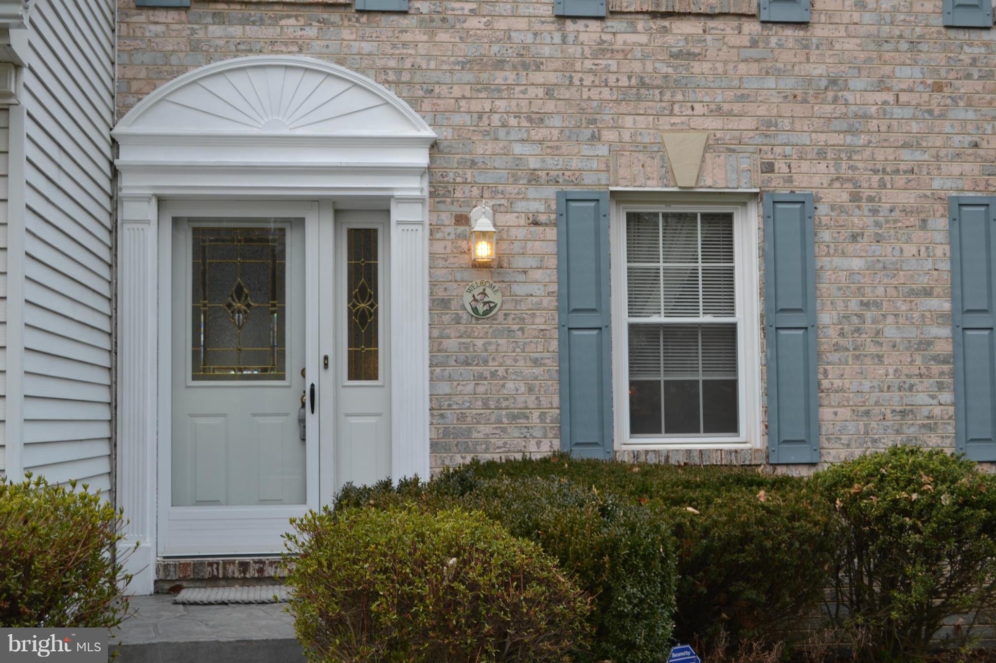 8538 Autumn Rust Road Ellicott City, MD 21043 - Photo 29 of 30 Welcoming front door with leaded glass feature