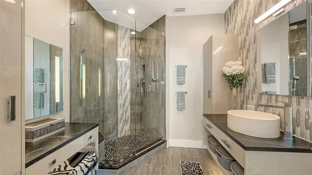 a bathroom with a toilet and a sink