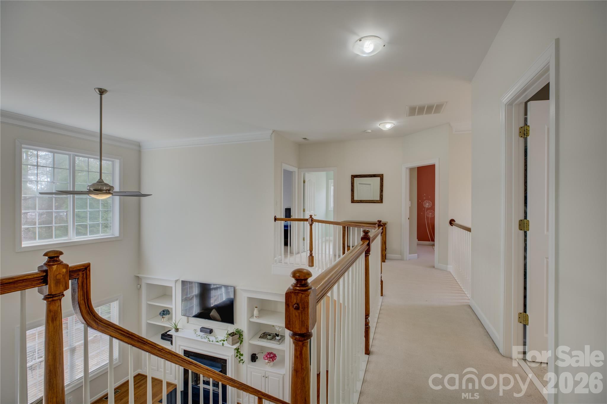 16624 Turtle Point Road Charlotte, NC 28278 - Photo 30 of 46 a view of a hallway with workspace