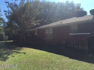 rear of home