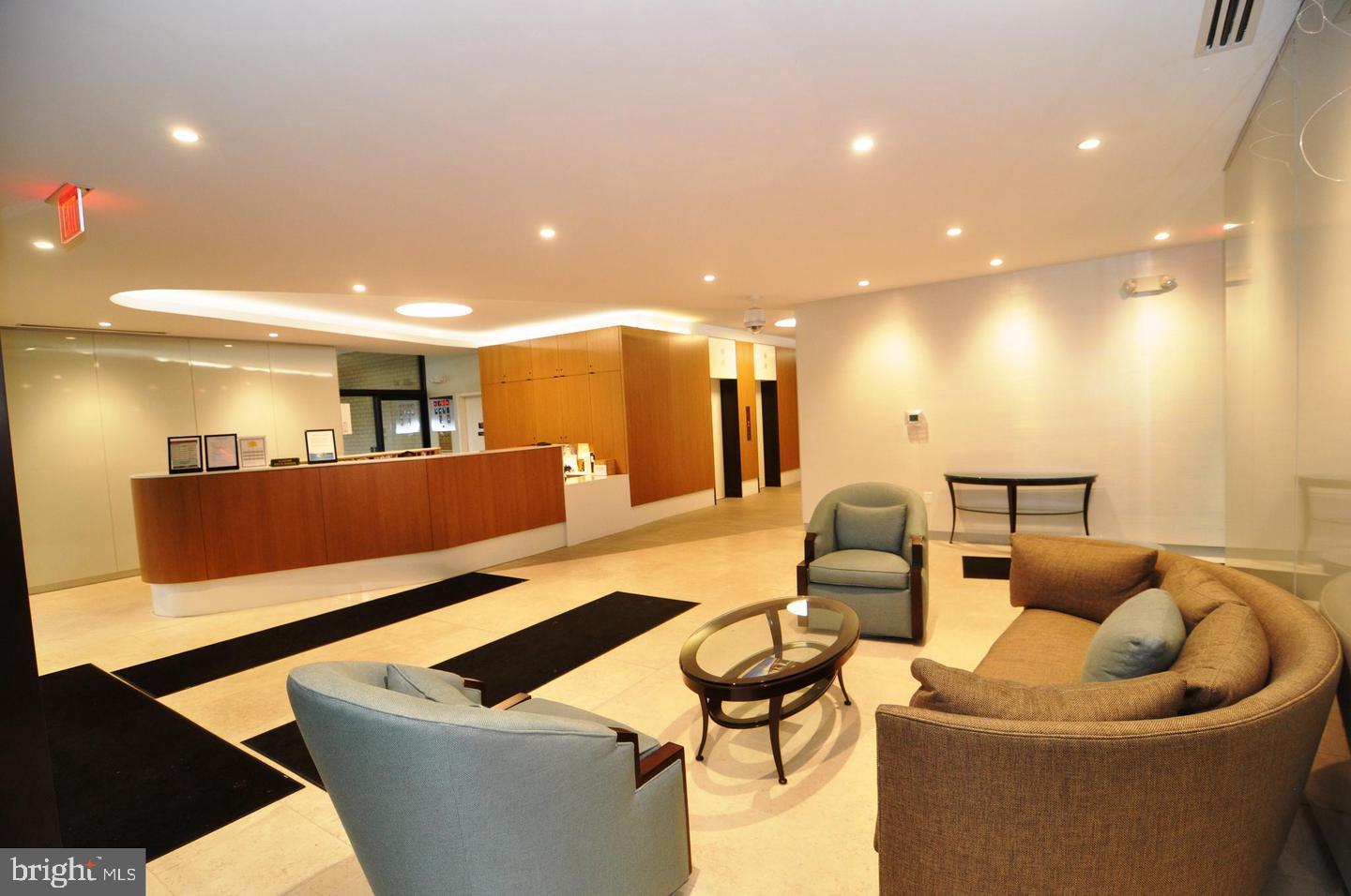 4141 North Henderson Road, Unit 601 Arlington, VA 22203 - Photo 19 of 24 Entrance lobby