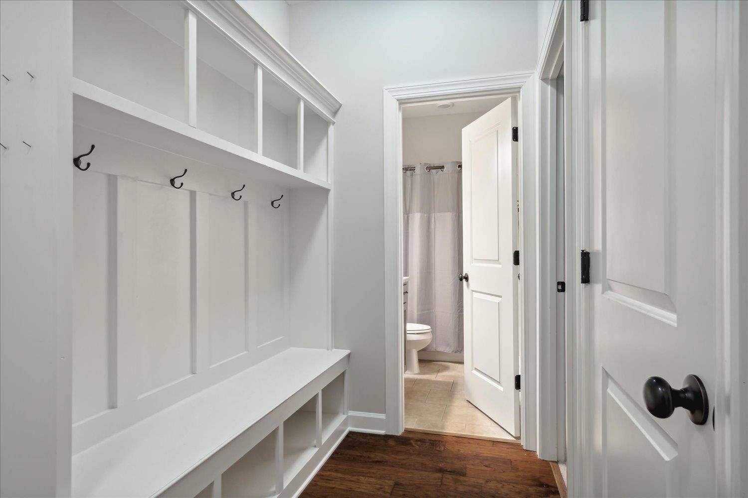 6437 Rutherford Circle Arlington, TN 38002 - Photo 25 of 40 Mudroom featuring dark hardwood / wood-style floors