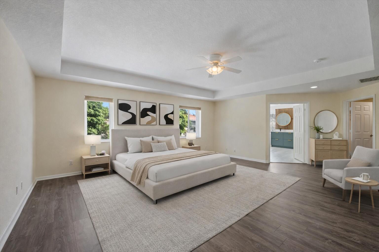 1222 Rose Gate Boulevard Riviera Beach, FL 33404 - Photo 19 of 32 1222-rosegate-staged-master-bedroom (1)