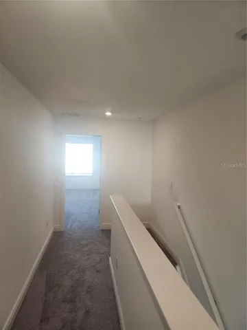 a view of hallway and window