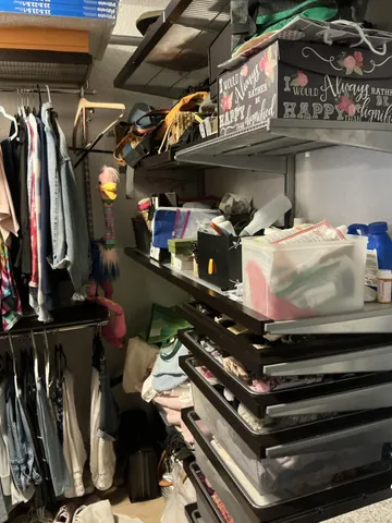 a close up of the dresser