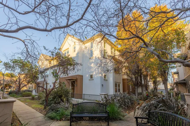 a house that has a tree in front of it