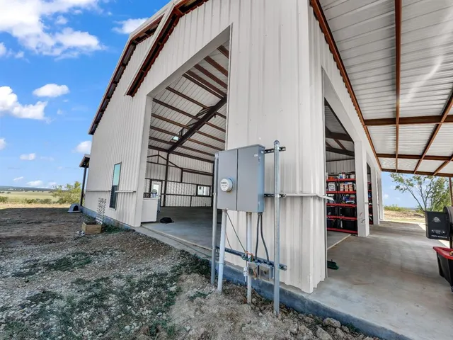 a view of a house with entertaining space