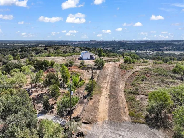a view of a city with lots of trees