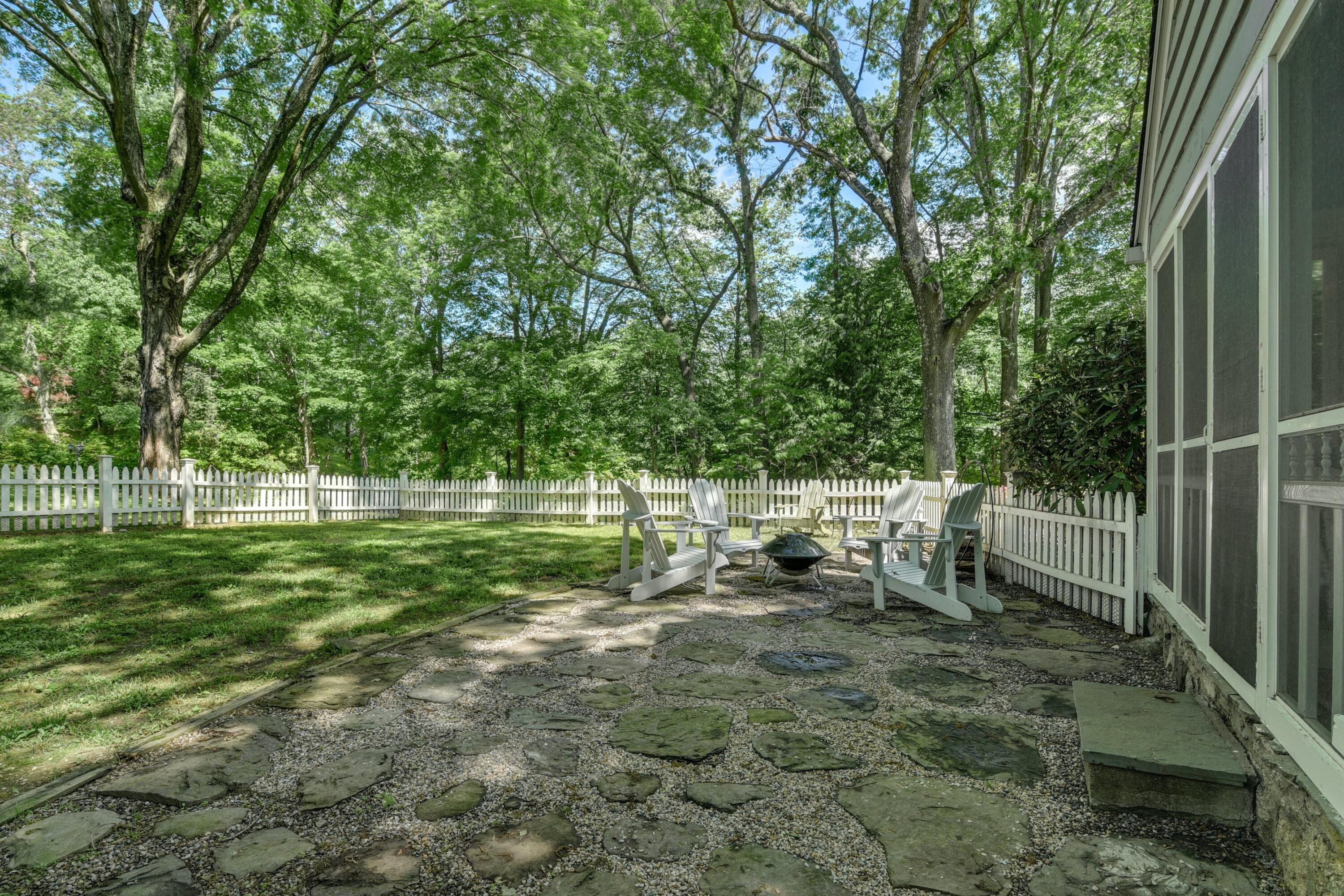 93 Westport Road Wilton, CT 06897 - Photo 22 of 31 a view of yard with trees