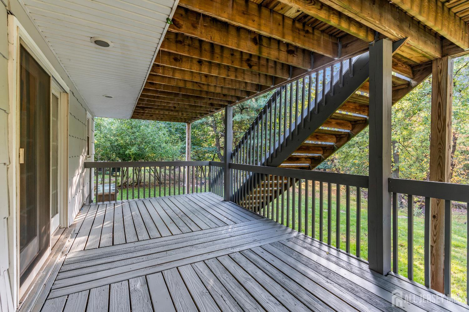 1322 Marcella Drive Union, NJ 07083 - Photo 44 of 48 a view of balcony with wooden floor