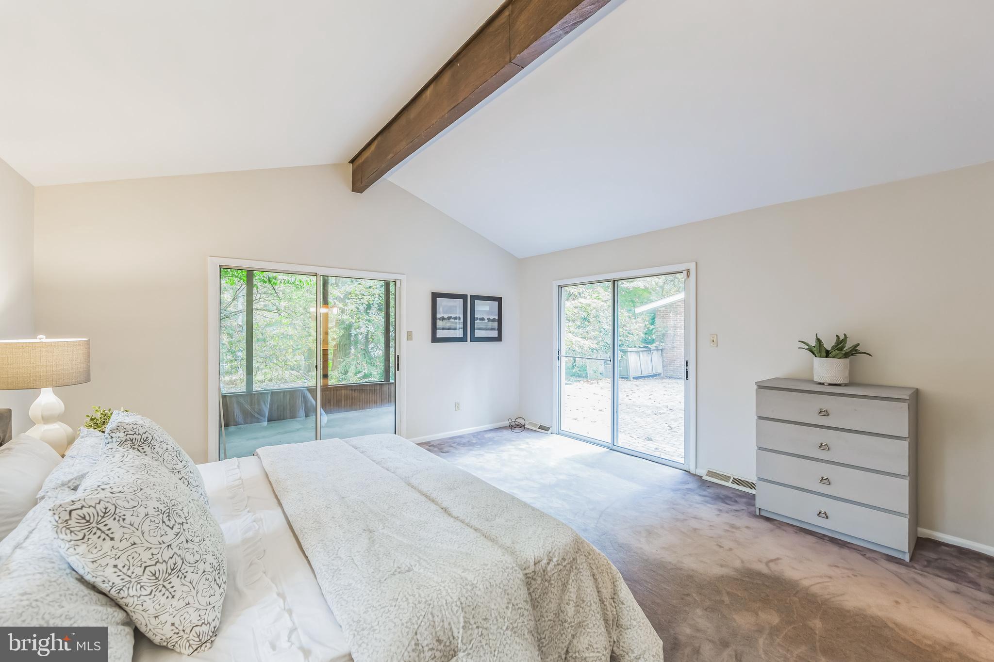 603 Thomas Road Downingtown, PA 19335 - Photo 17 of 36 Master with Covered Porch and Slider to Patio