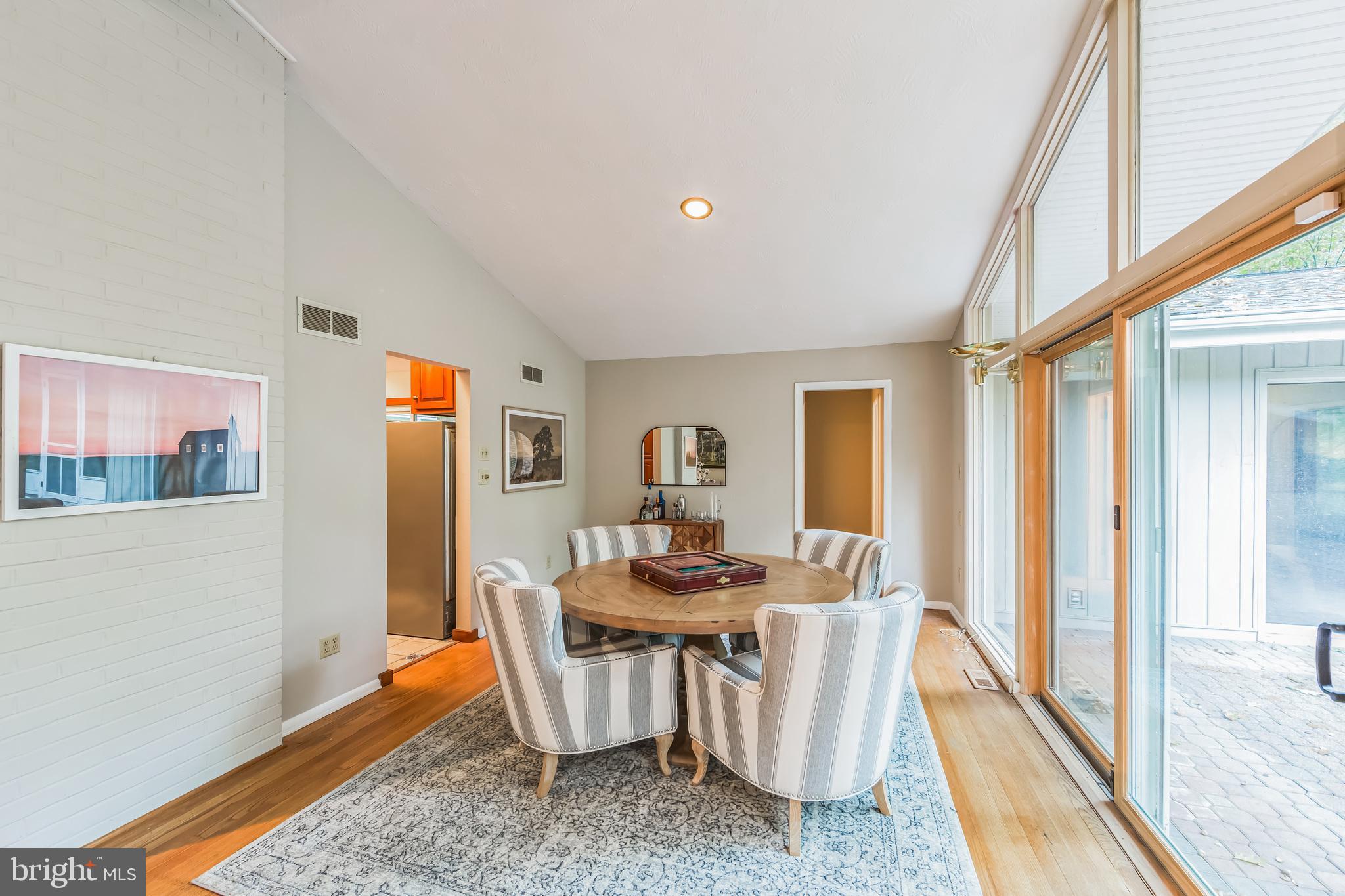 603 Thomas Road Downingtown, PA 19335 - Photo 8 of 36 Game Room/Dining Room with Sliders to Patio #1