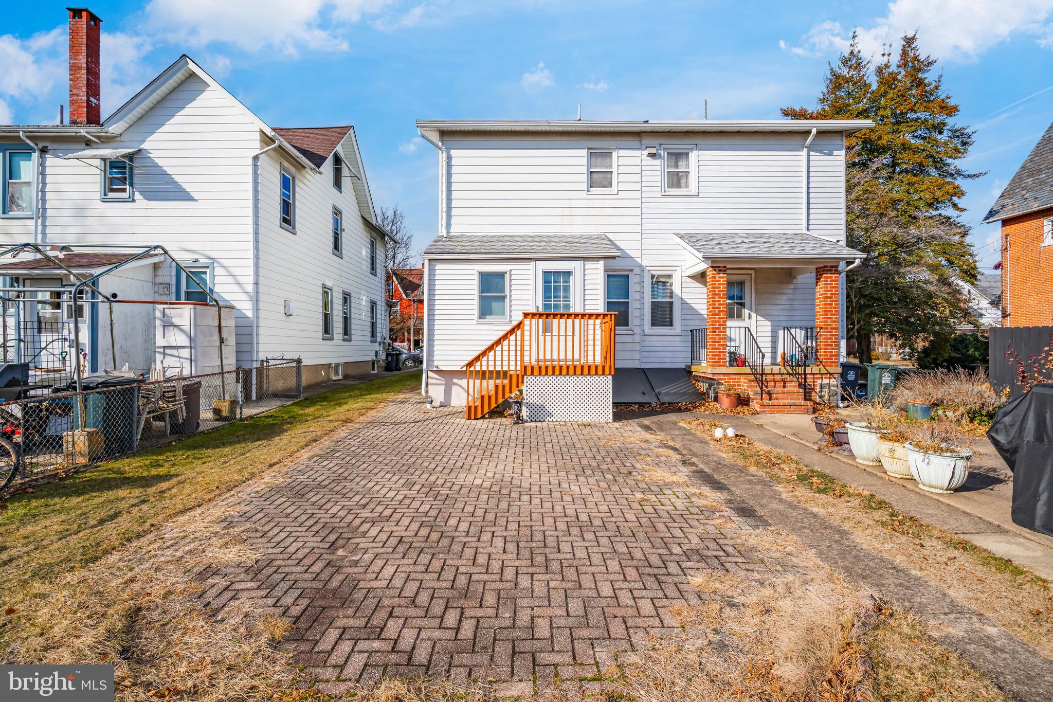 29 South 6th Street Quakertown, PA 18951 - Photo 40 of 51 a view of a white house with a patio