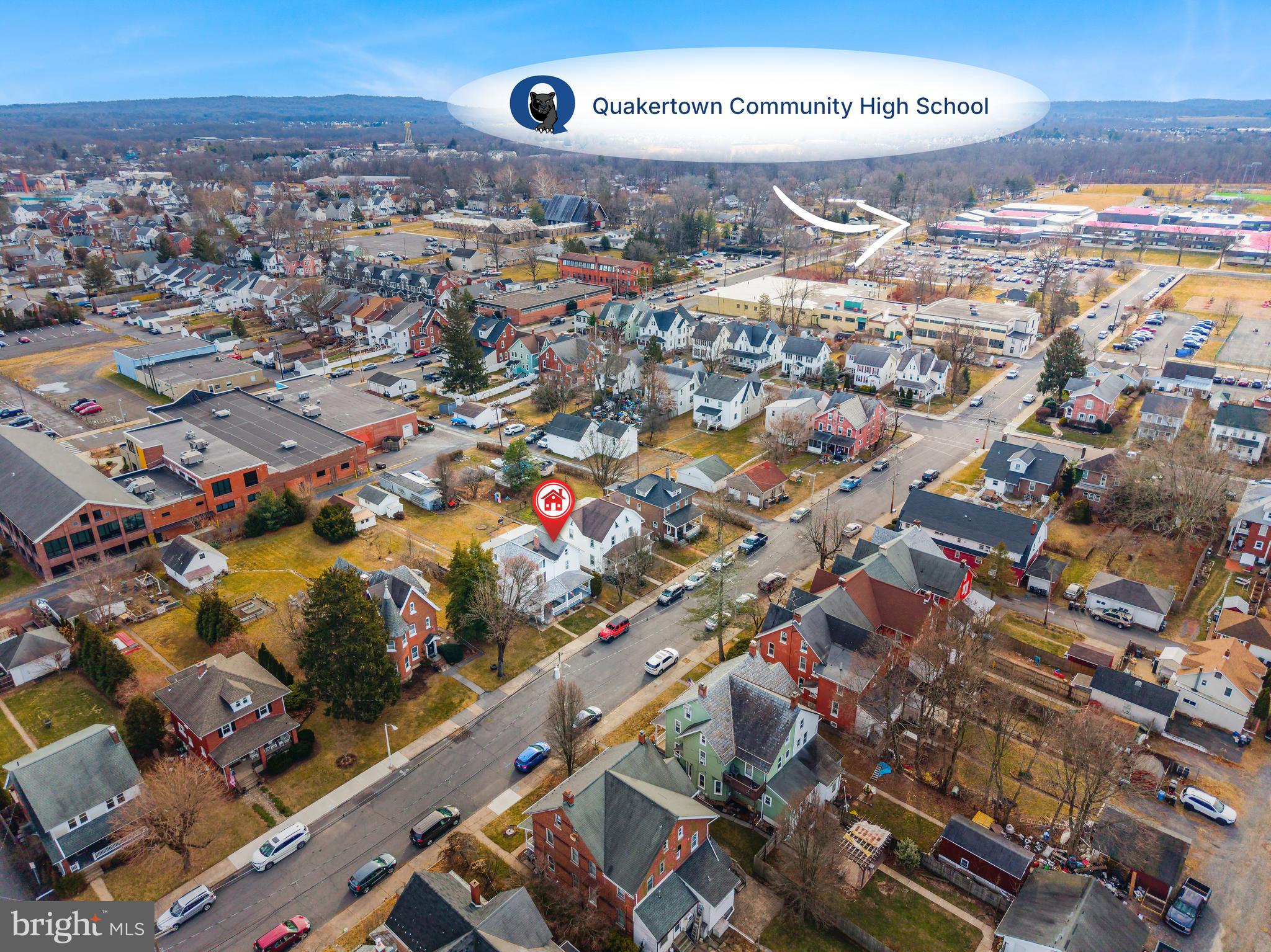 29 South 6th Street Quakertown, PA 18951 - Photo 45 of 51 an aerial view of a city
