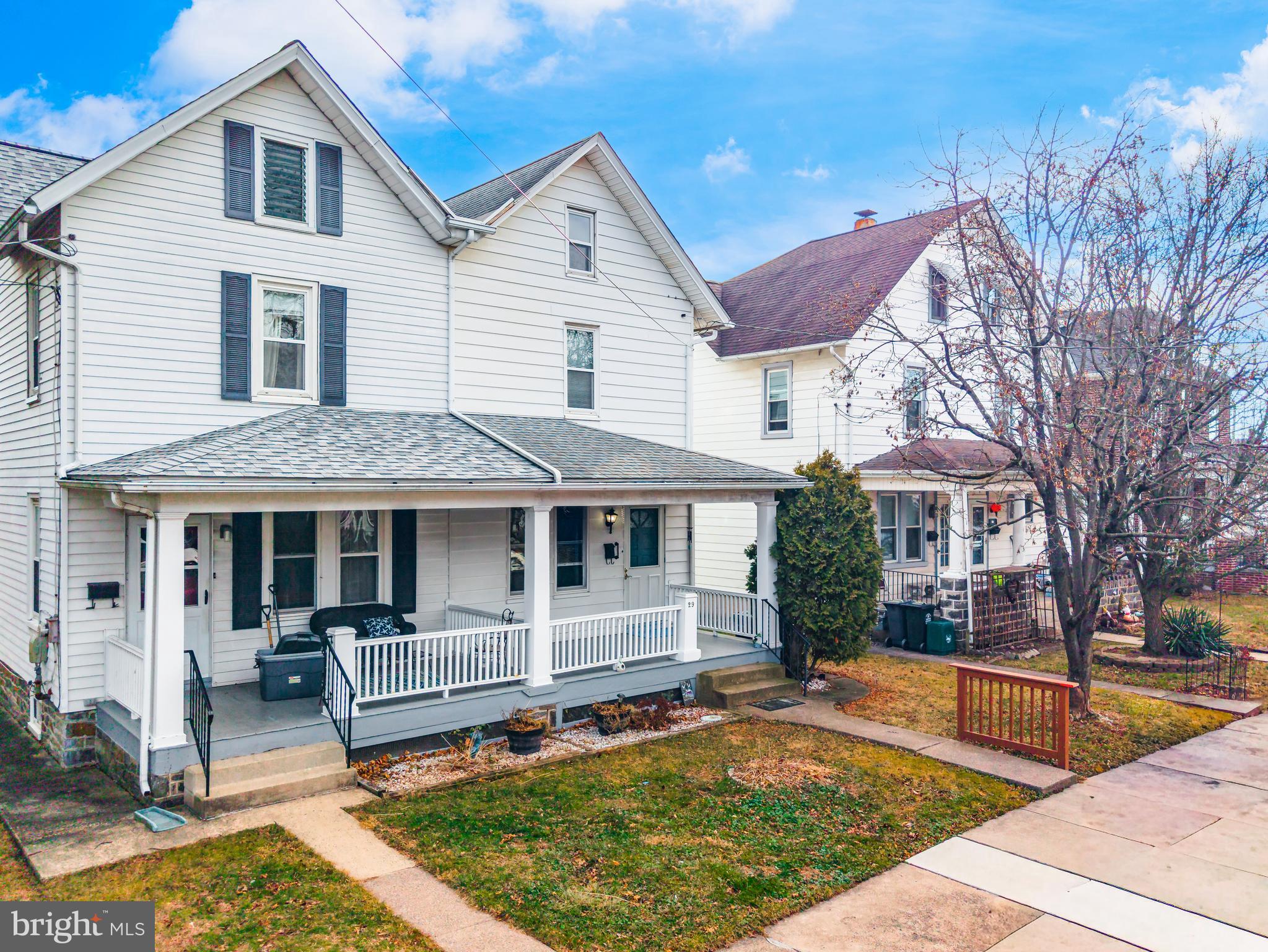 29 South 6th Street Quakertown, PA 18951 - Photo 46 of 51 a front view of a house with garden