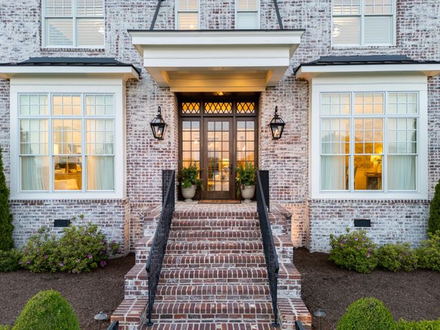 a outdoor space with furniture