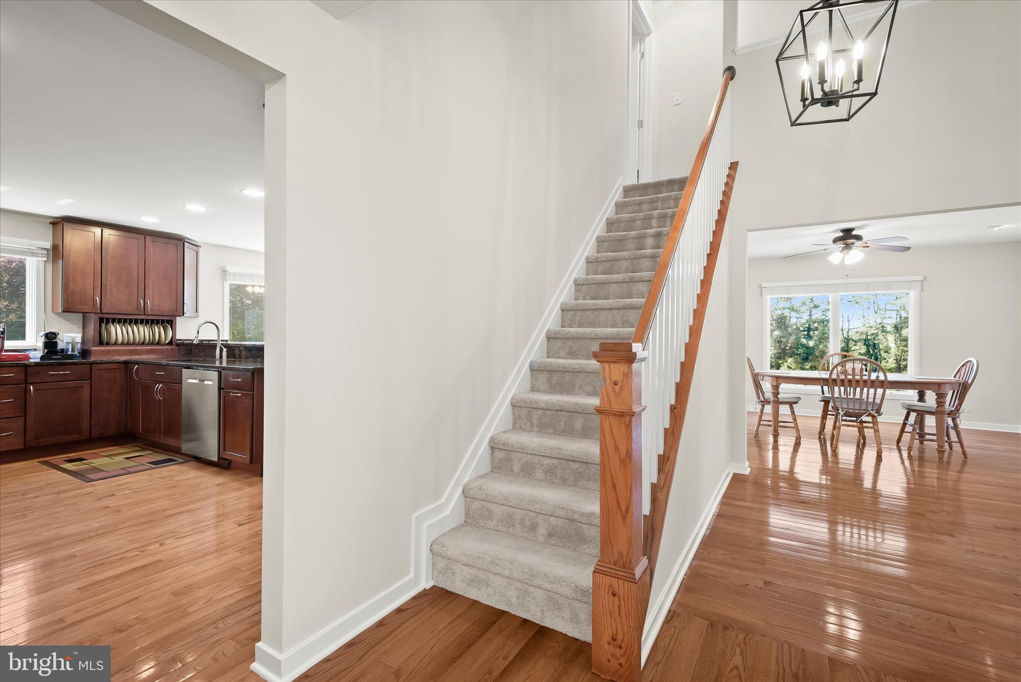 13356 Triadelphia Road Ellicott City, MD 21042 - Photo 40 of 73 Open Stair to Upper Level Bedrooms