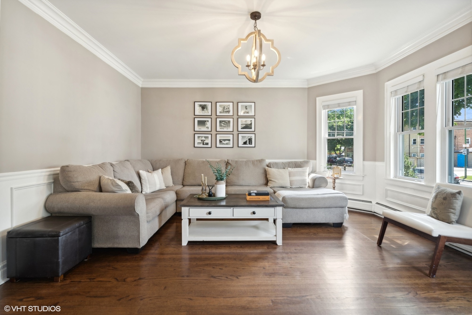 2819 North Rutherford Avenue Chicago, IL 60634 - Photo 4 of 28 a living room with furniture and a large window