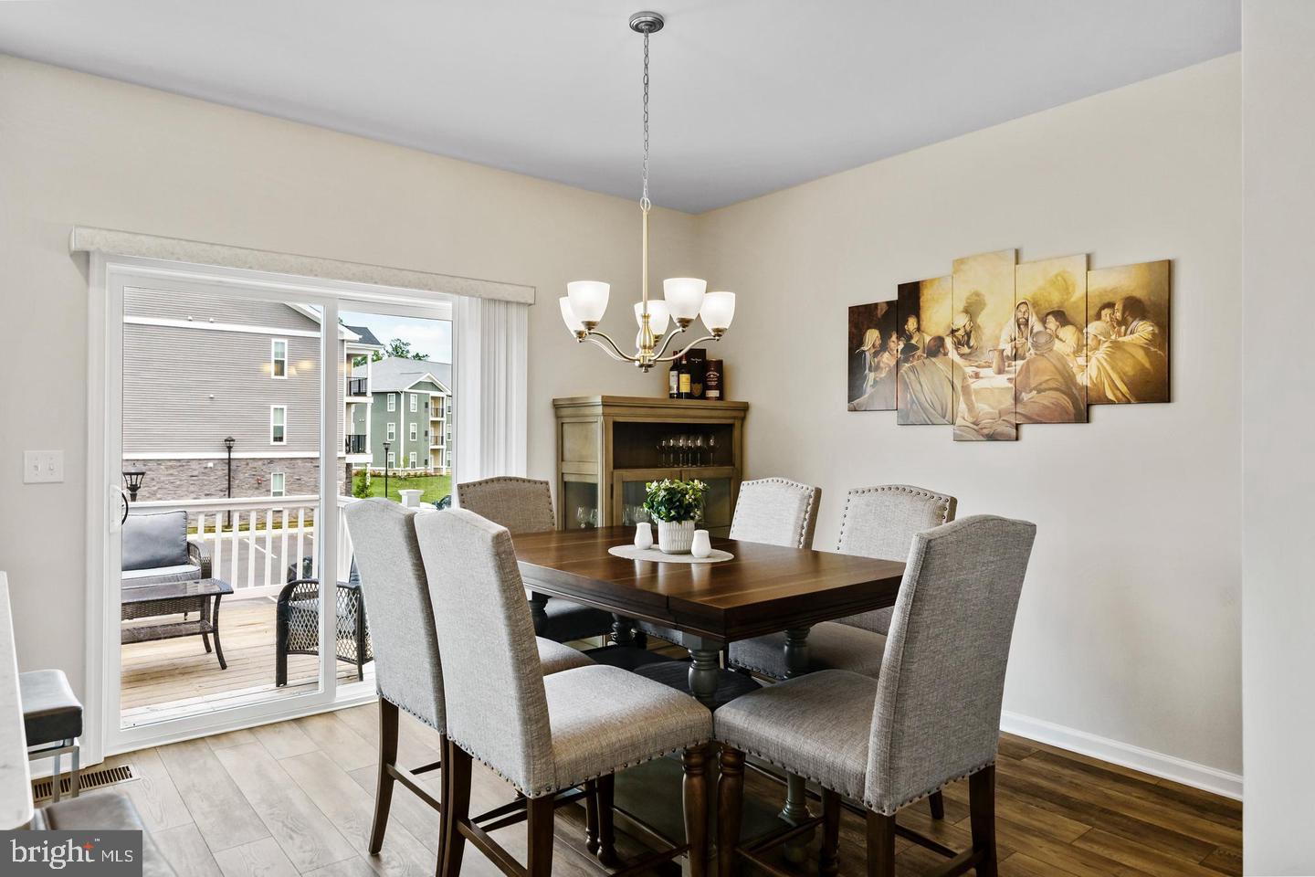 18 Rome Way Mount Laurel, NJ 08054 - Photo 11 of 25 Bright dining space with elegant art.
