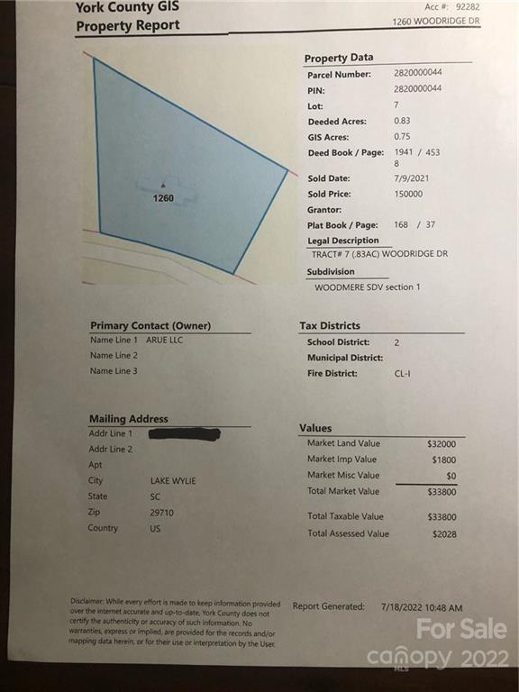 1260 Woodridge Road Clover, SC 29710 - Photo 1 of 6 unknown