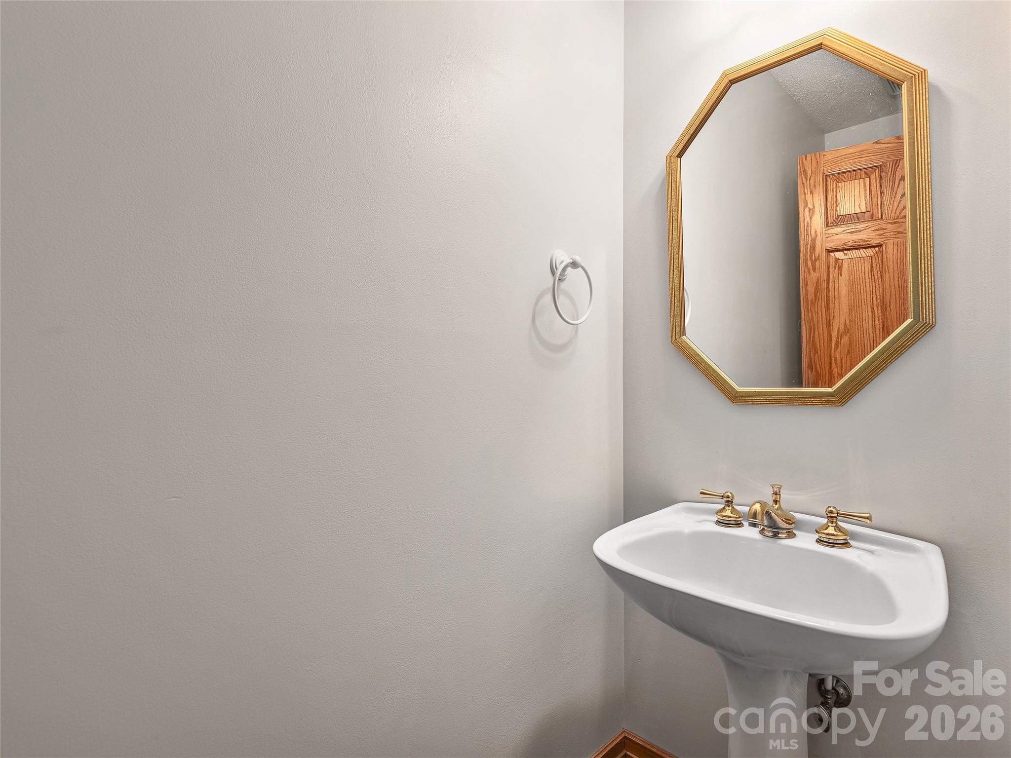 40 Deer Ridge Road Mills River, NC 28759 - Photo 28 of 35 a bathroom with a sink and a mirror