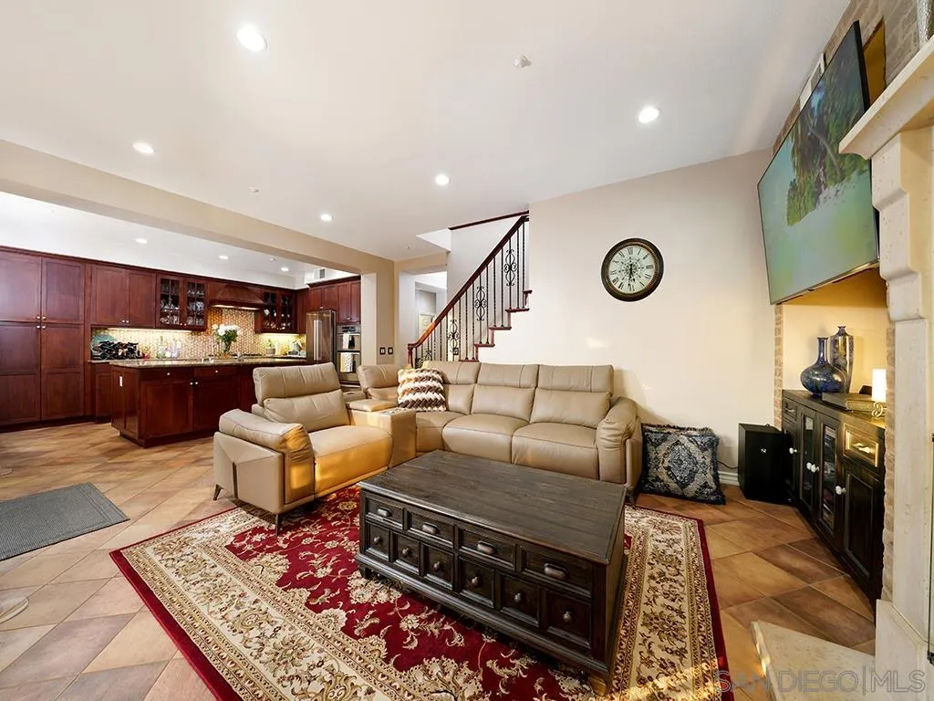 33 Tuscany Ladera Ranch, CA 92694 - Photo 35 of 50 a living room with furniture and wooden floor