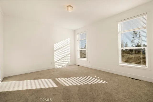 a view of a livingroom with a bathroom