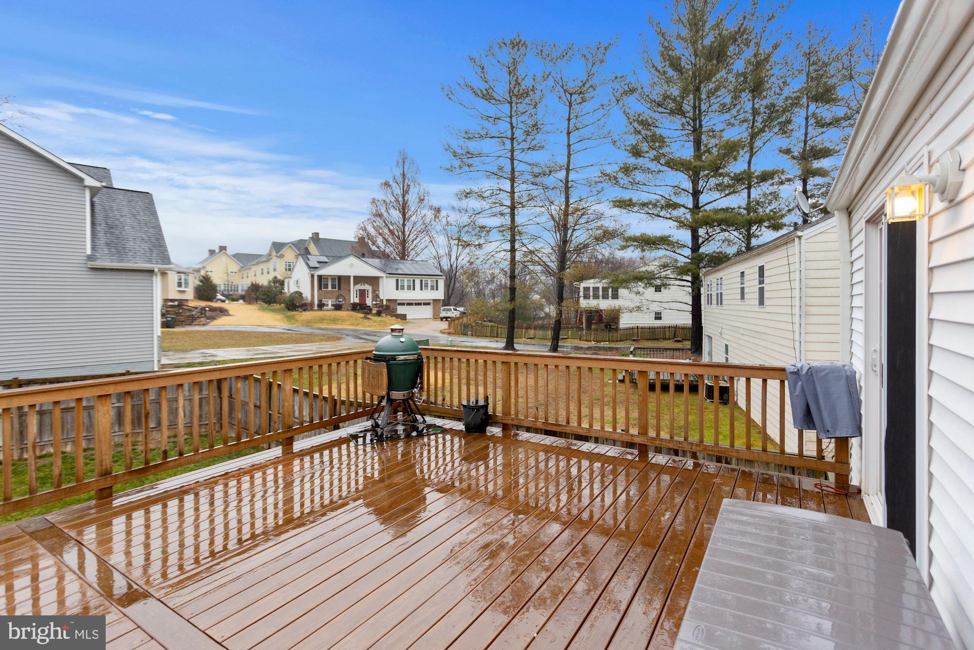 9538 Burning Branch Road Burke, VA 22015 - Photo 27 of 33 Deck for Entertaining