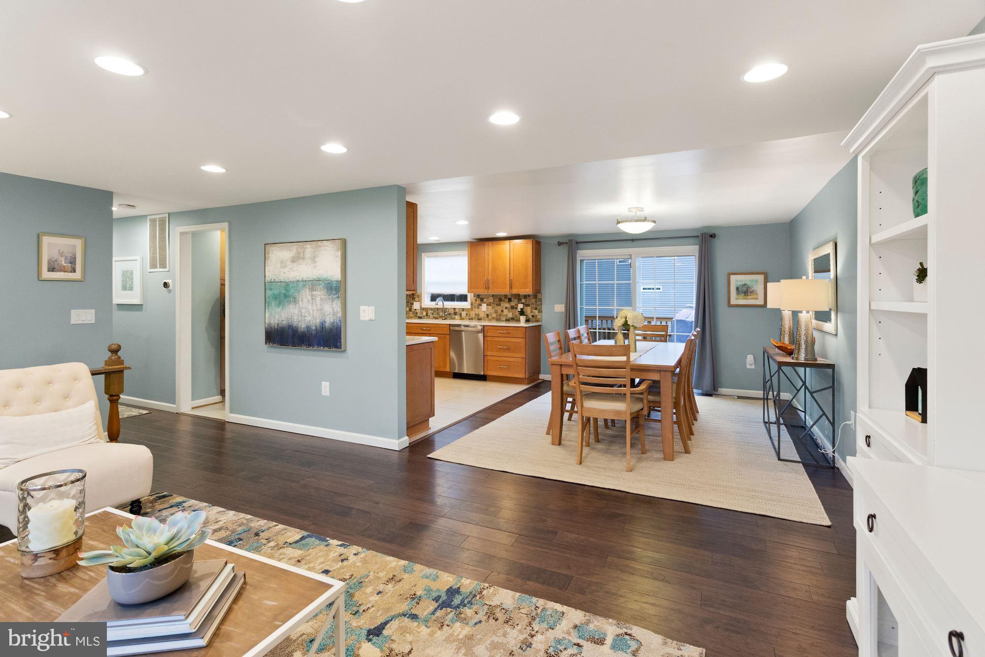 9538 Burning Branch Road Burke, VA 22015 - Photo 5 of 33 Open Area to Dining Space