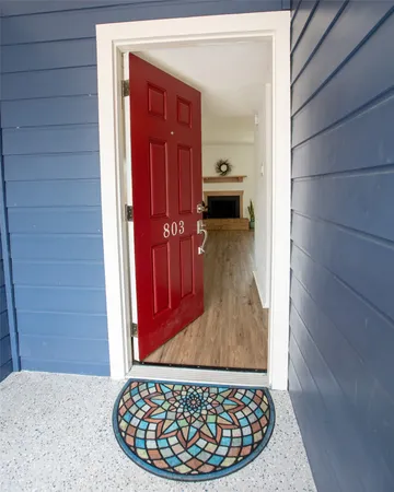a view of a hallway
