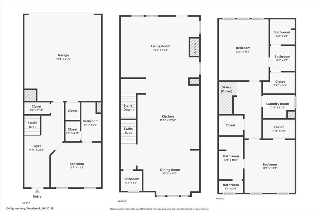 104 Agnew Way Woodstock, GA 30188 - Photo 38 of 47 a picture of a bathroom