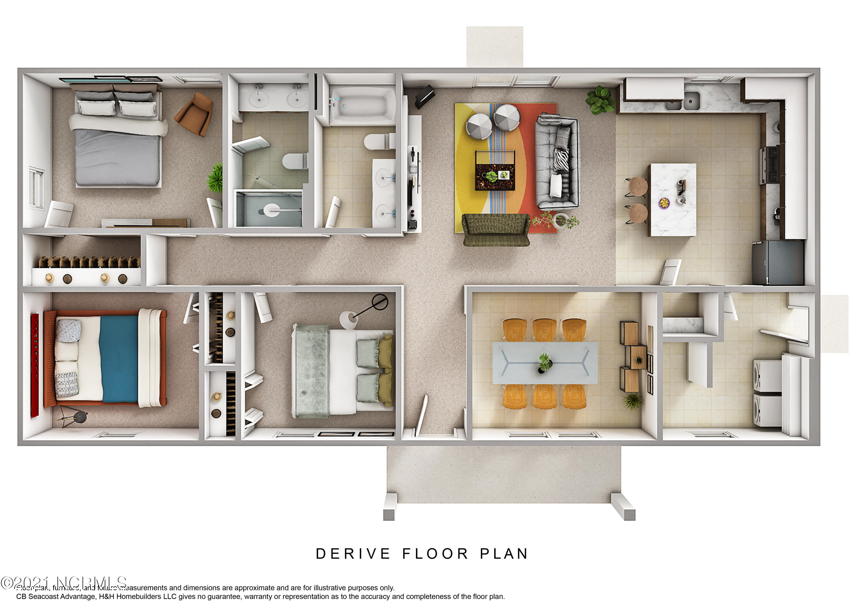 920 Golfview Road Southport, NC 28461 - Photo 7 of 7 Derive floorplan