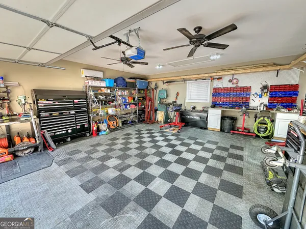 a view of storage and utility room