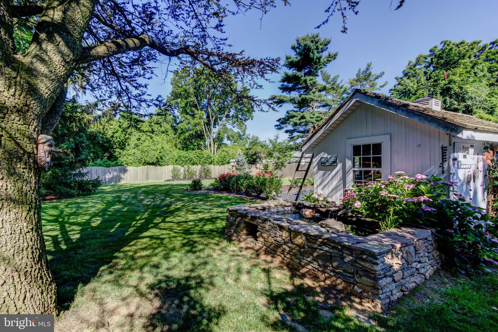 321 Newark Road Landenberg, PA 19350 - Photo 31 of 35 Pond & 1 Car Garage/Shed