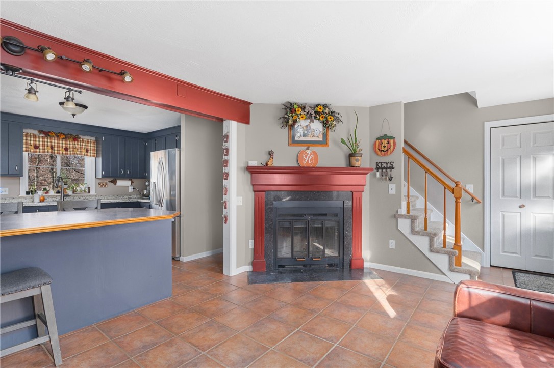 300 Donahue Road Burrillville, RI 02859 - Photo 10 of 47 Fireplace in Family Room