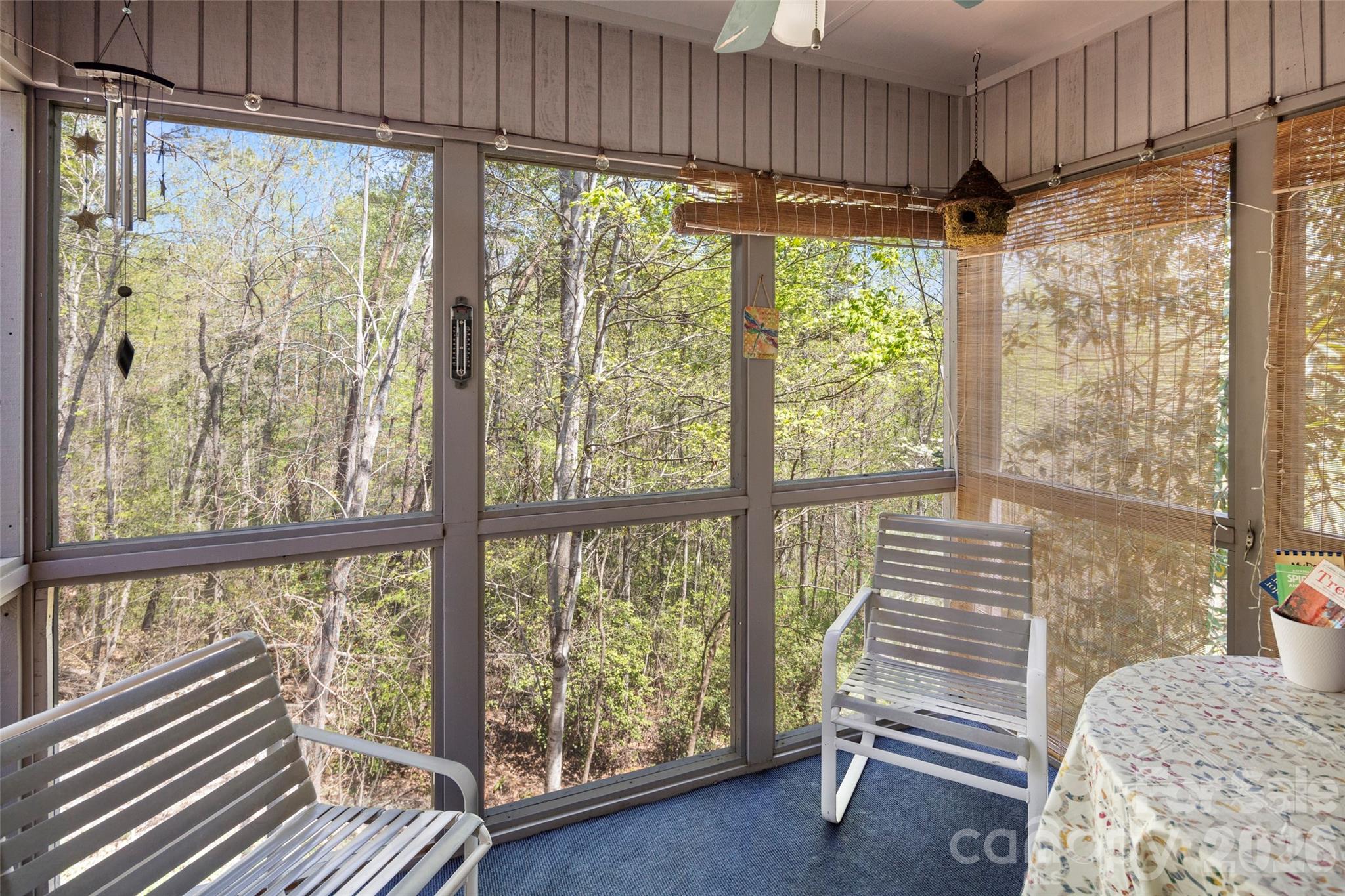 119 Rome Court Lake Lure, NC 28746 - Photo 14 of 31 a view of a room with wooden floor and furniture