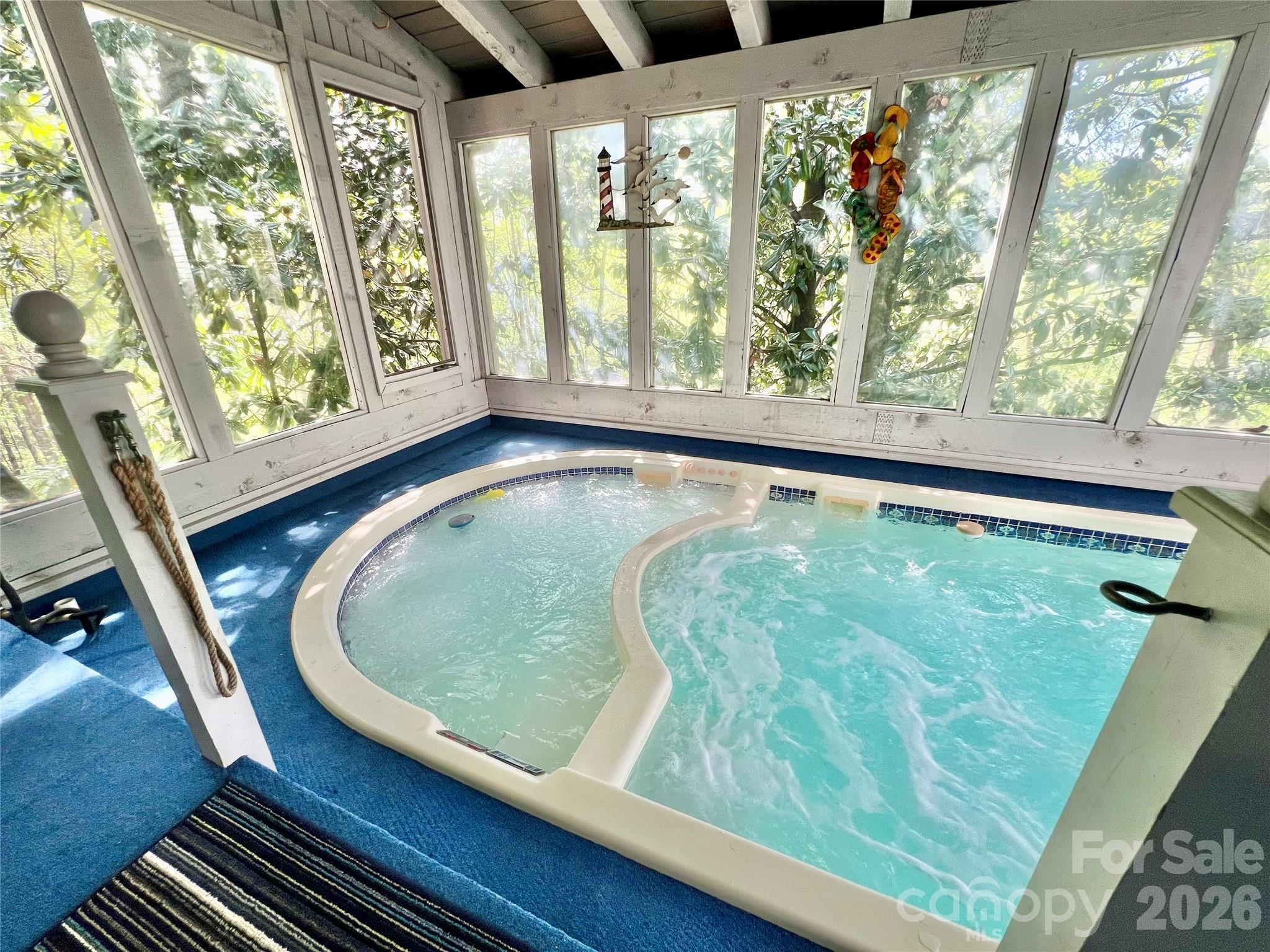 119 Rome Court Lake Lure, NC 28746 - Photo 20 of 31 a wooden floor with window