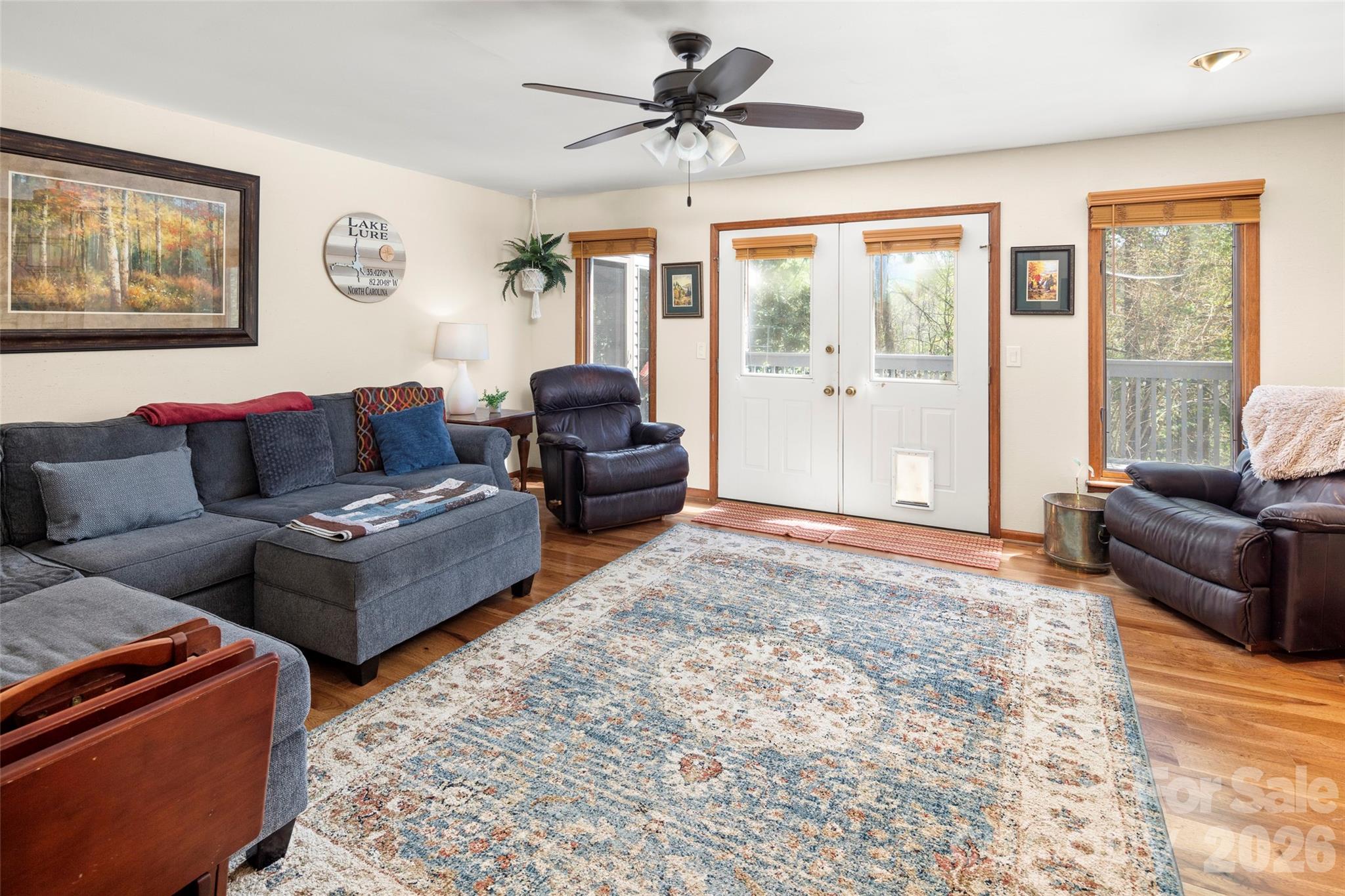 119 Rome Court Lake Lure, NC 28746 - Photo 24 of 31 a living room with furniture and a large window