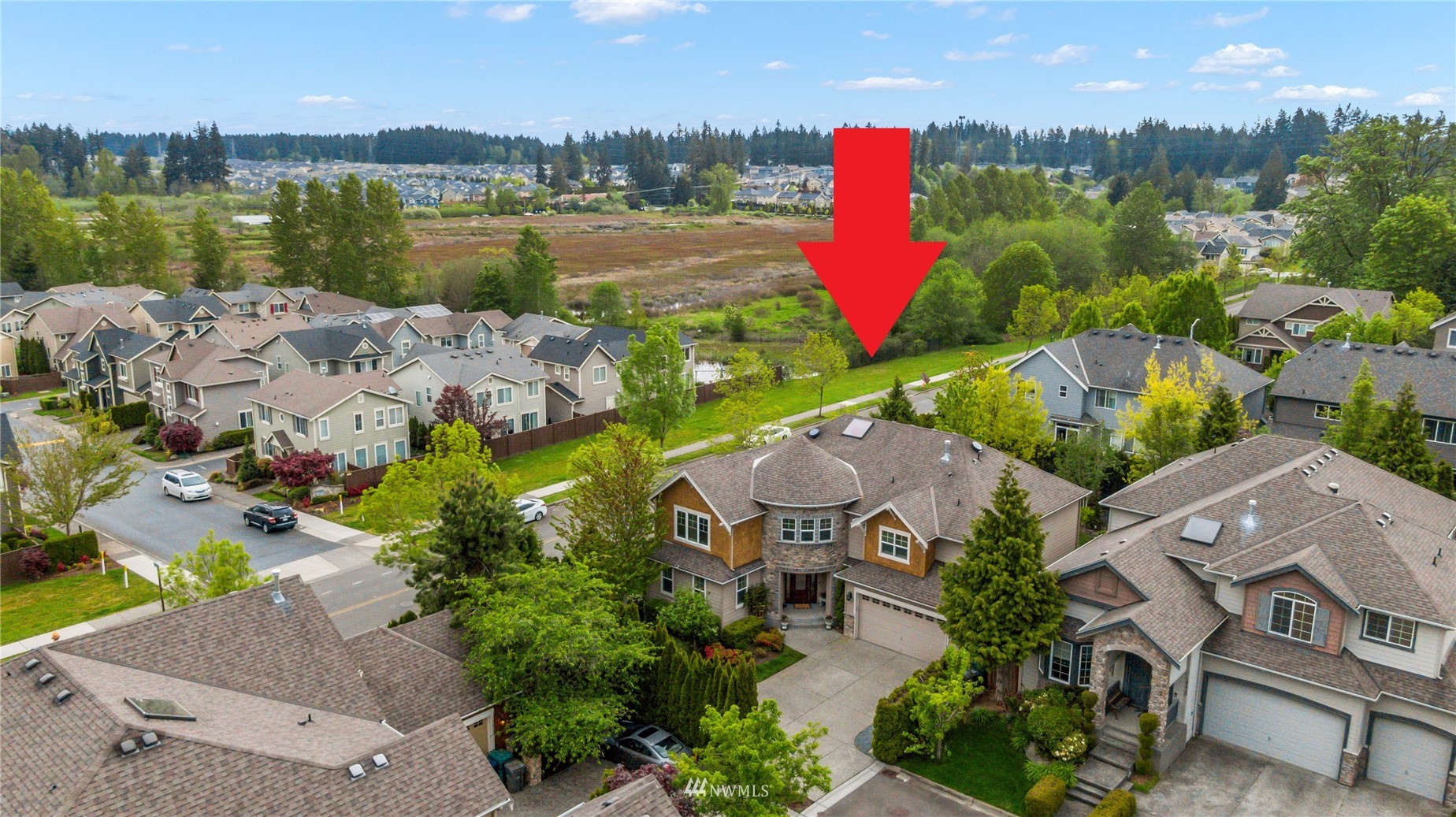 18407 36th Avenue Southeast Bothell, WA 98012 - Photo 36 of 39 an aerial view of multiple house