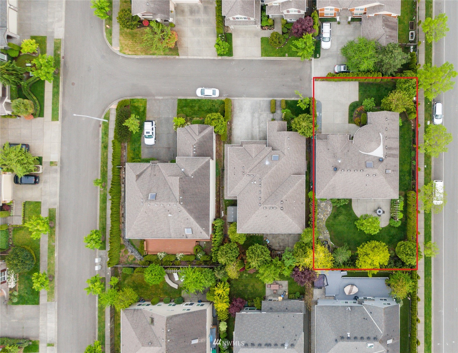 18407 36th Avenue Southeast Bothell, WA 98012 - Photo 38 of 39 an aerial view of a house with outdoor space