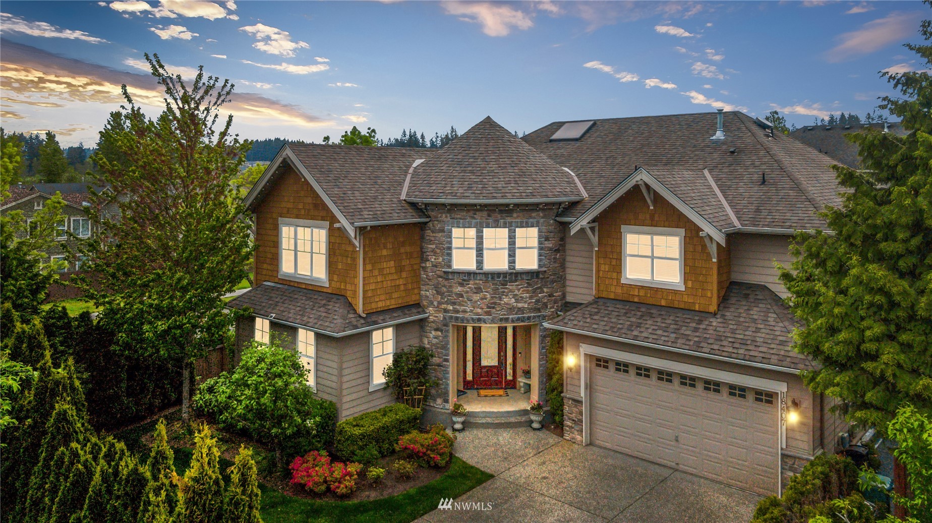 18407 36th Avenue Southeast Bothell, WA 98012 - Photo 39 of 39 a front view of a house with a yard