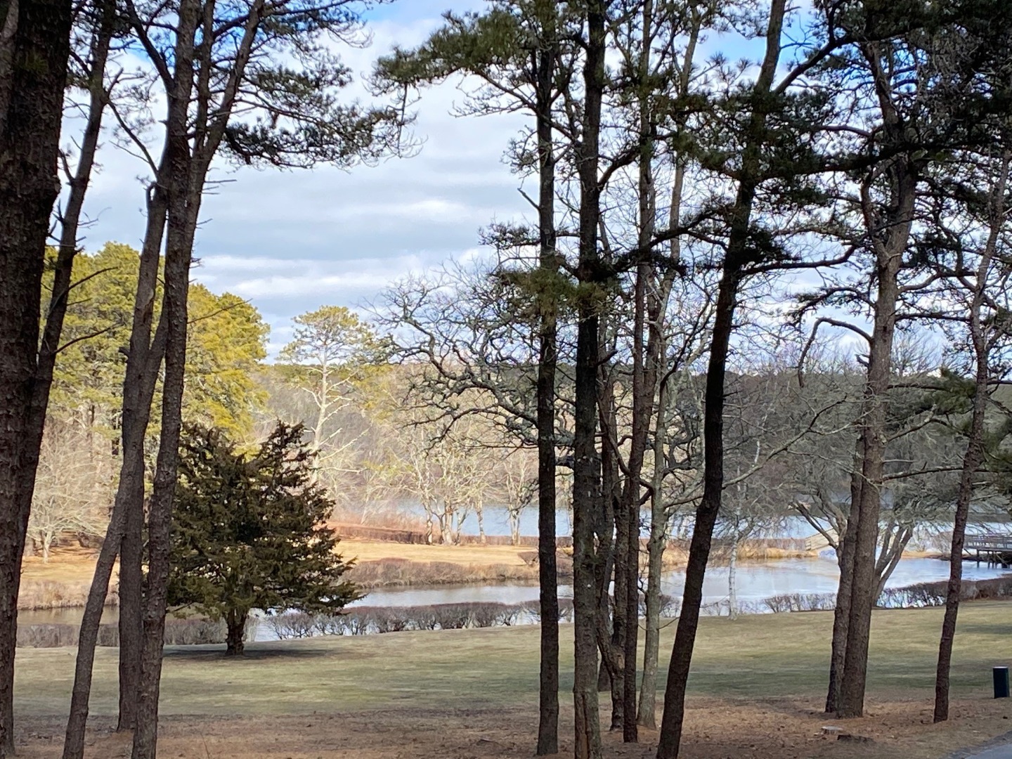 11 Sengekontacket Road Oak Bluffs, MA 02557 - Photo 3 of 19 Waterviews from the front of the property.