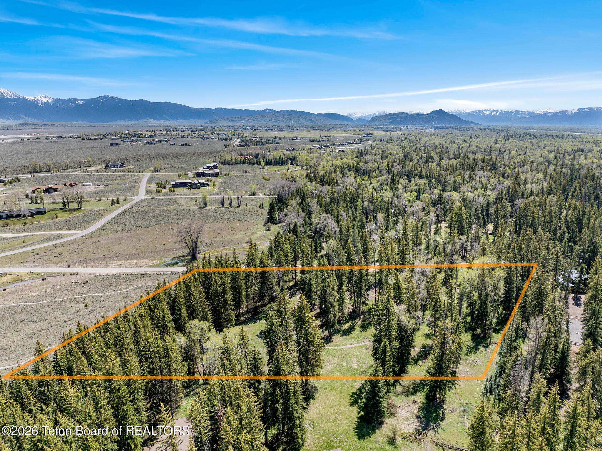455 East Buck Mountain Road Jackson, WY 83001 - Photo 5 of 27 Aerial
